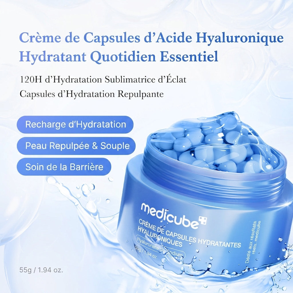Crème en capsule MEDICUBE bleu