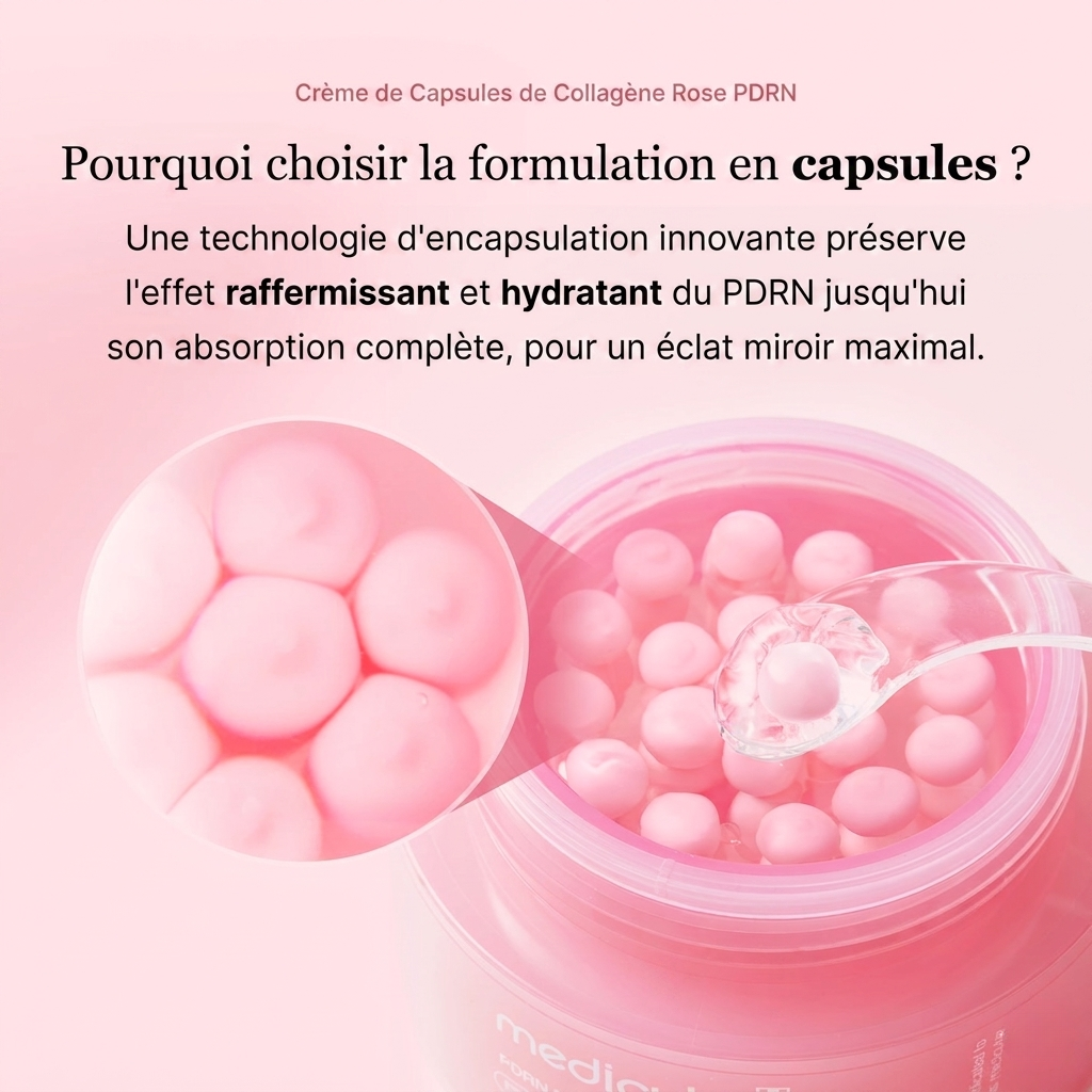 Crème en capsule MEDICUBE rose