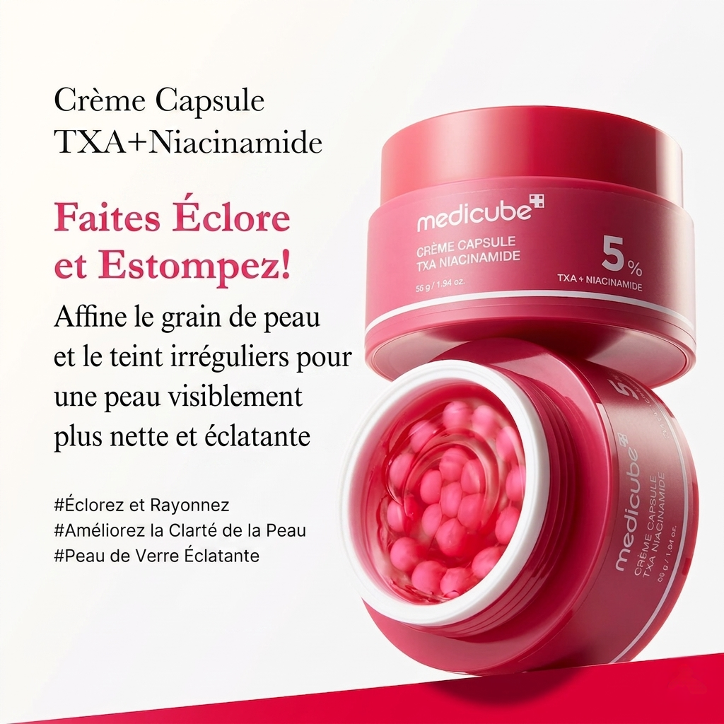 crème en capsule MEDICUBE rouge