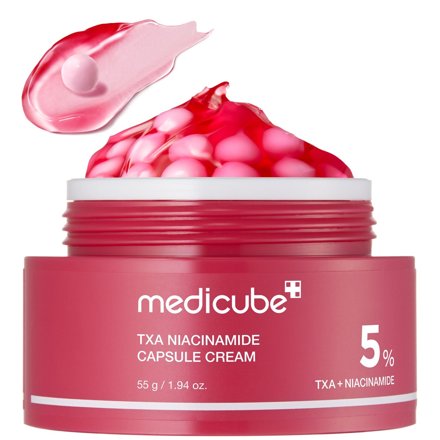crème en capsule MEDICUBE rouge