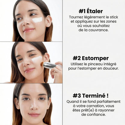 Fond de teint Intelligent avec pinceau intégré